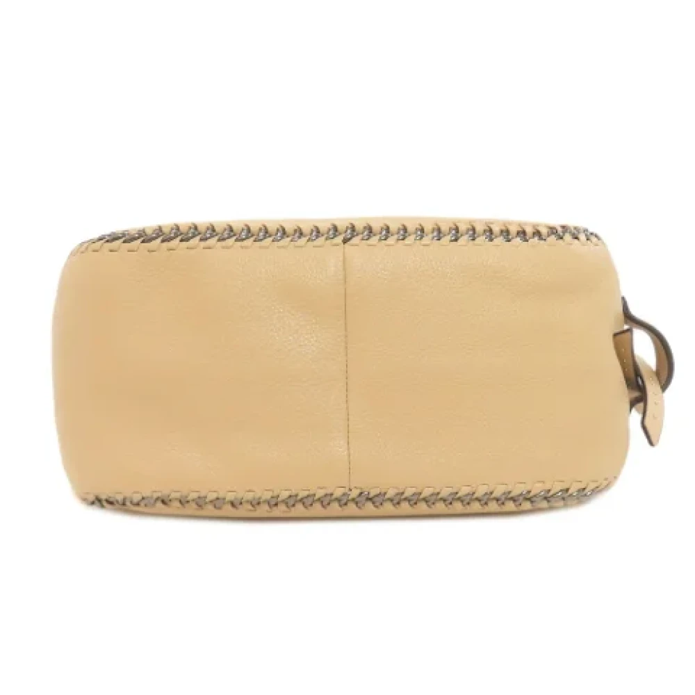 Coach Pre-owned Leather shoulder-bags Beige Dames