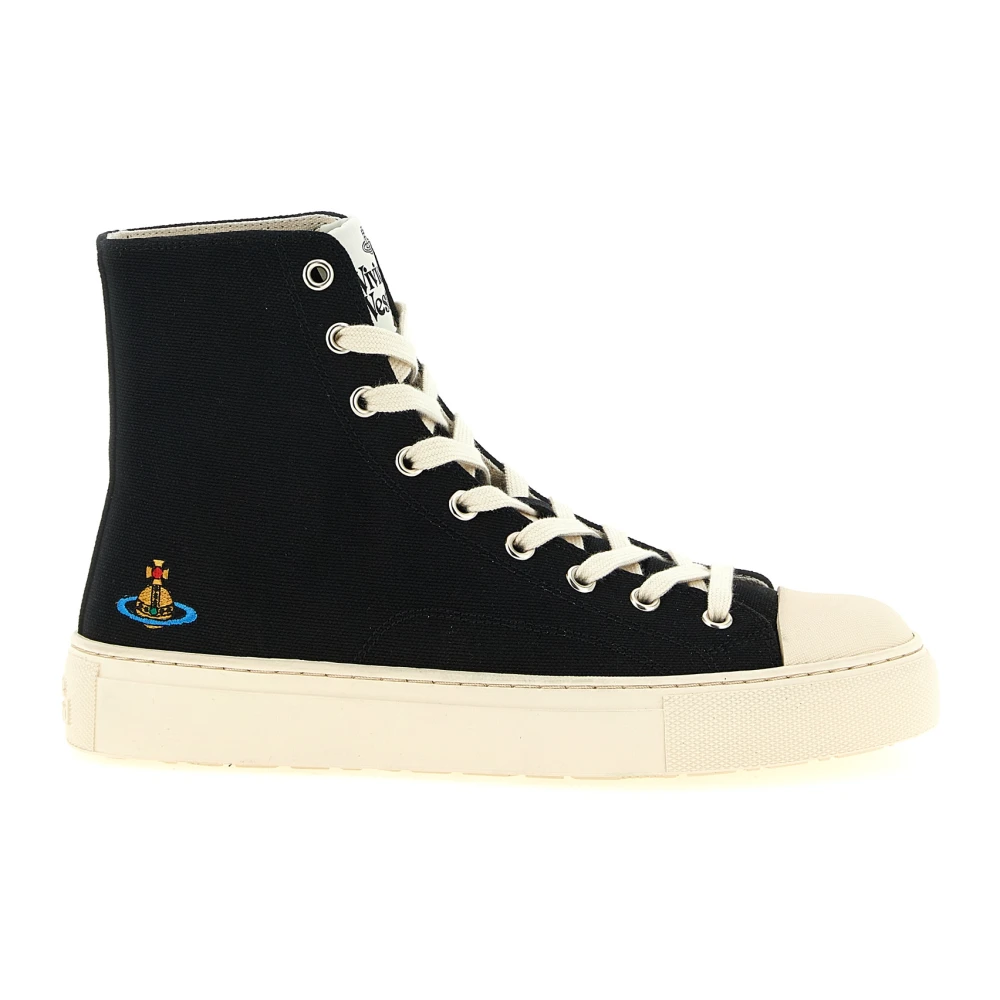 Vivienne Westwood Women's Black Plimsoll Trainers - Sneakers - 7 Uk - Shoes