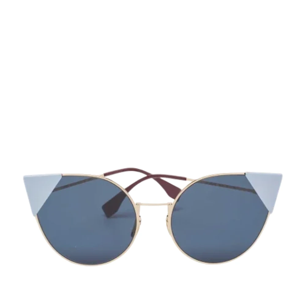 Fendi Vintage Pre-owned Acetate sunglasses Multicolor Dames