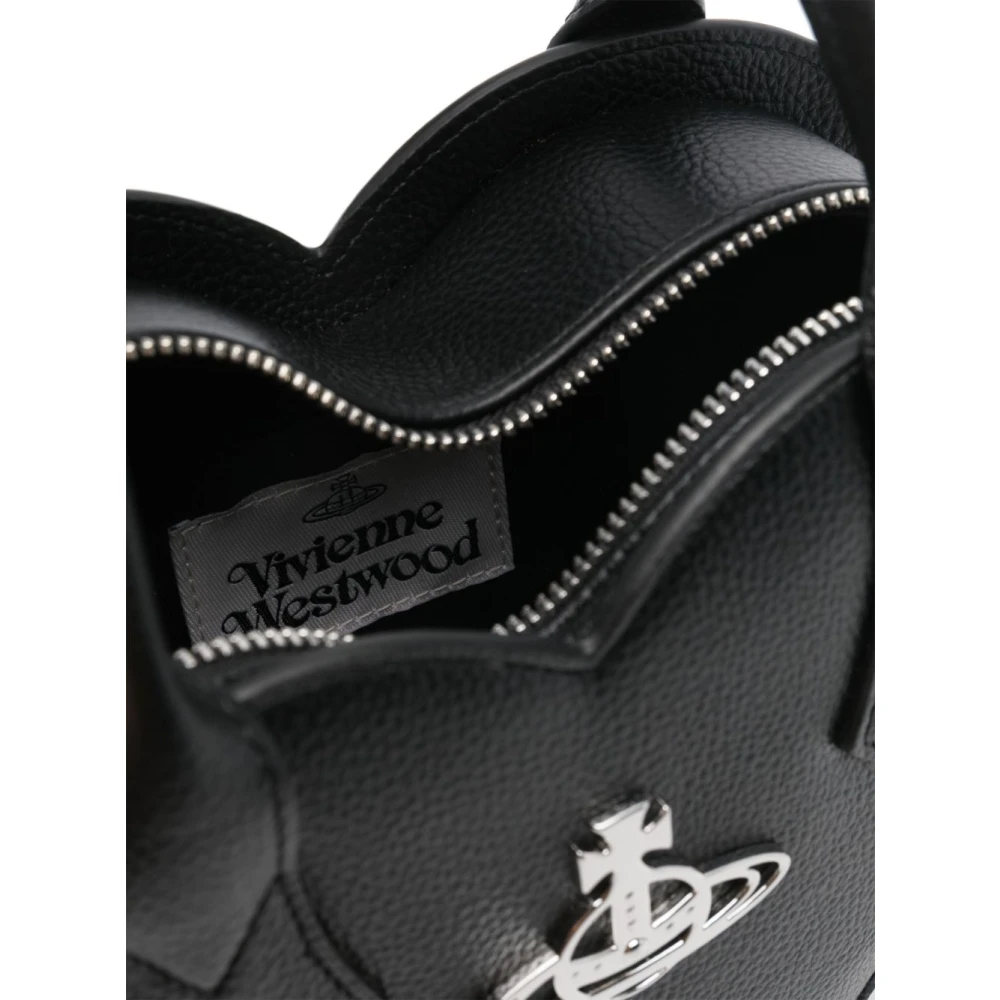 Vivienne Westwood Zwarte tassen met ritssluiting Black Dames