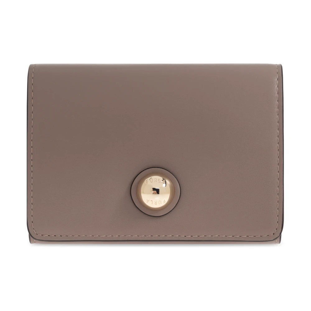 Furla Portemonnee Sfera Medium Beige Dames