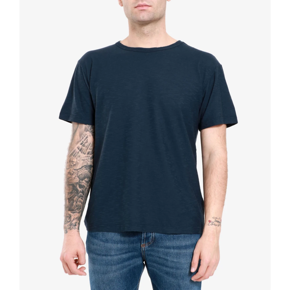 Mauro Grifoni T-Shirts Blue Heren
