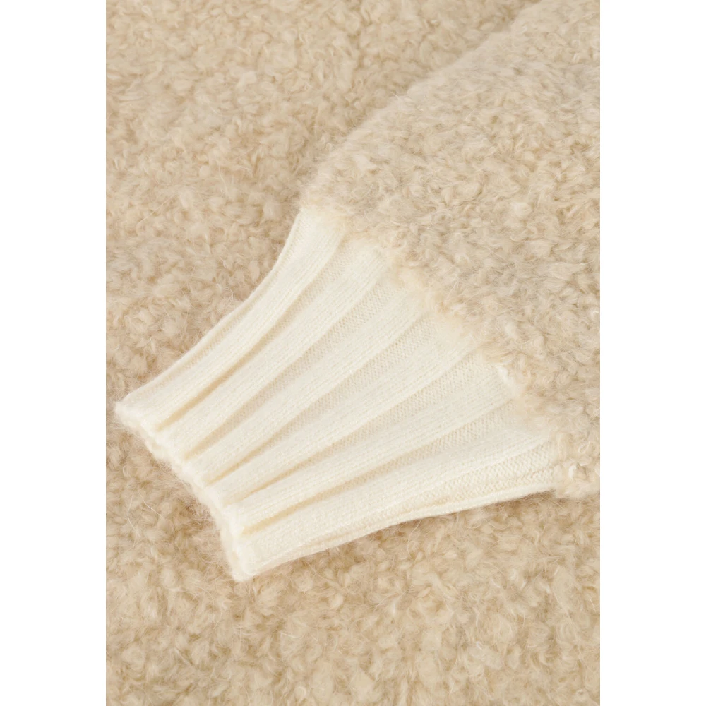 Nukus Essy Pullover Sand Sweater Beige Dames