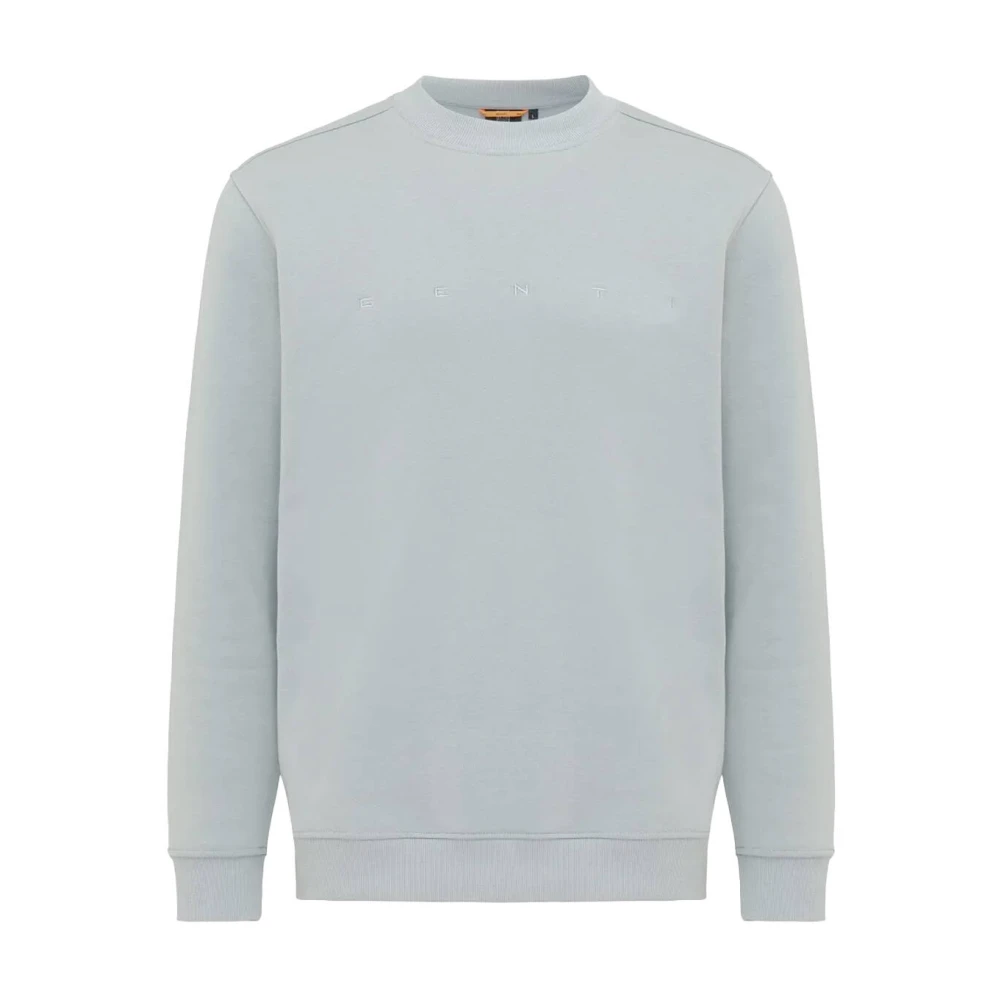 Genti Stijlvolle Sweatshirt voor Mannen Green Heren