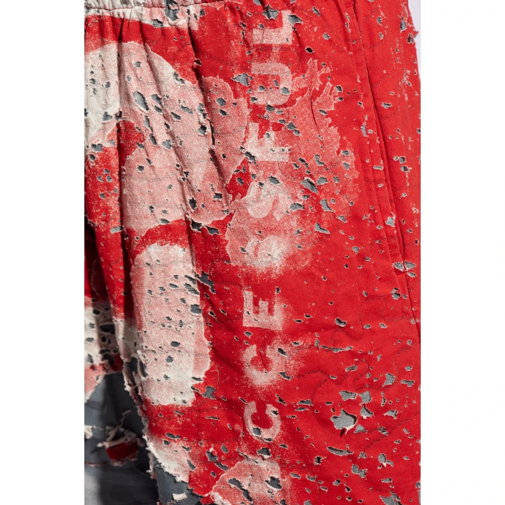 Diesel P-Eel shorts Red Heren