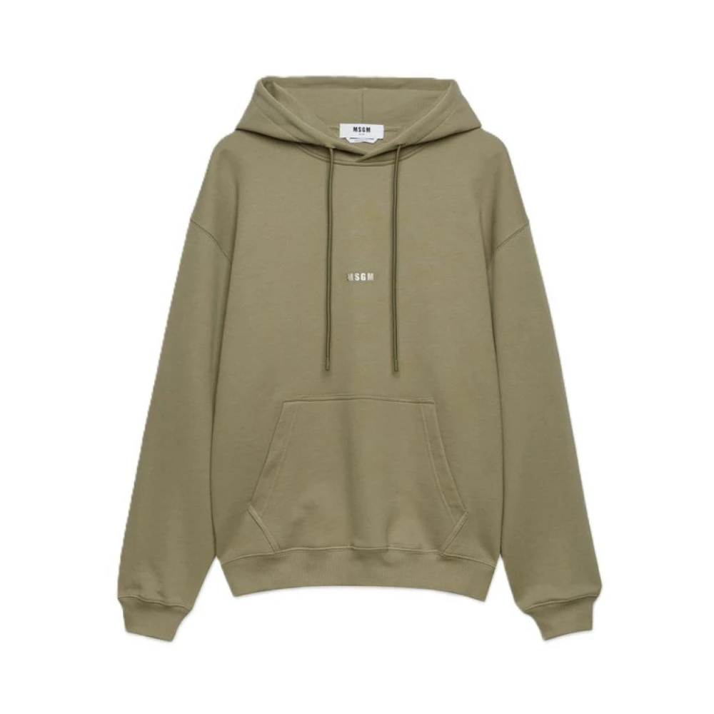 Msgm Stijlvolle Sweatshirts en Hoodies Collectie Green Heren