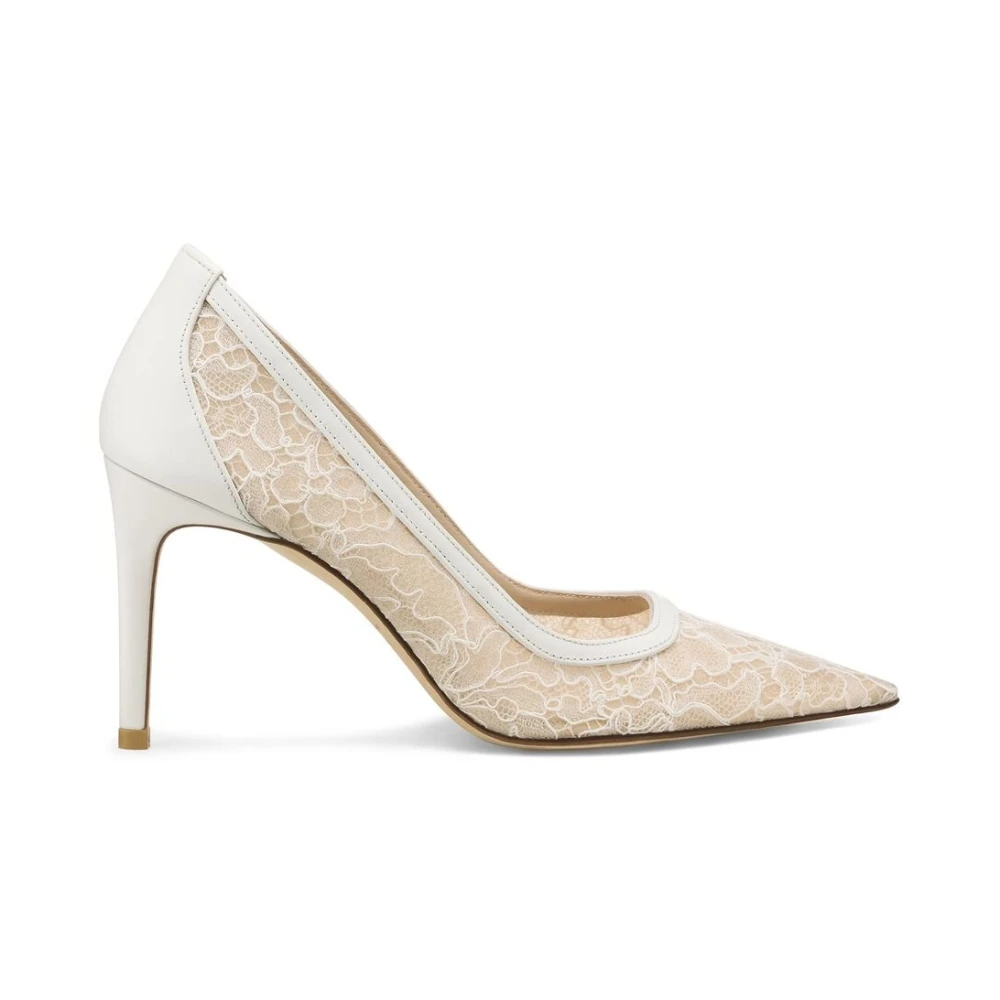 Stuart Weitzman Women's Beige Pumps, 7 Uk, Stuart Power 85