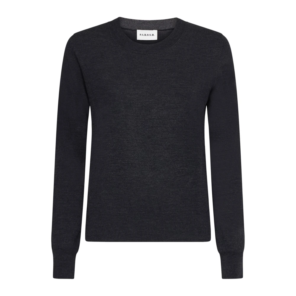 P.a.r.o.s.h. Grijze Sweater Collectie Gray Dames