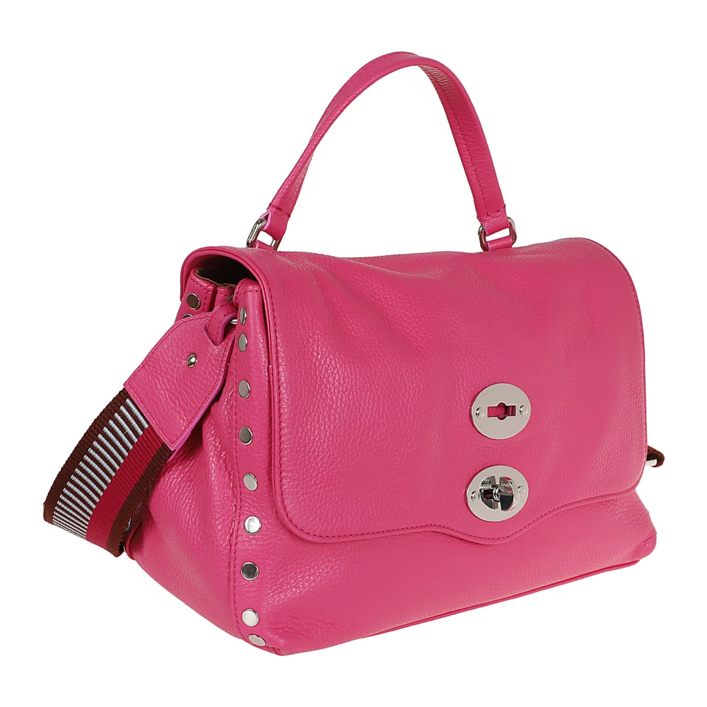 Zanellato Roze & Paarse Schoudertas Classic Postina S Pink Dames