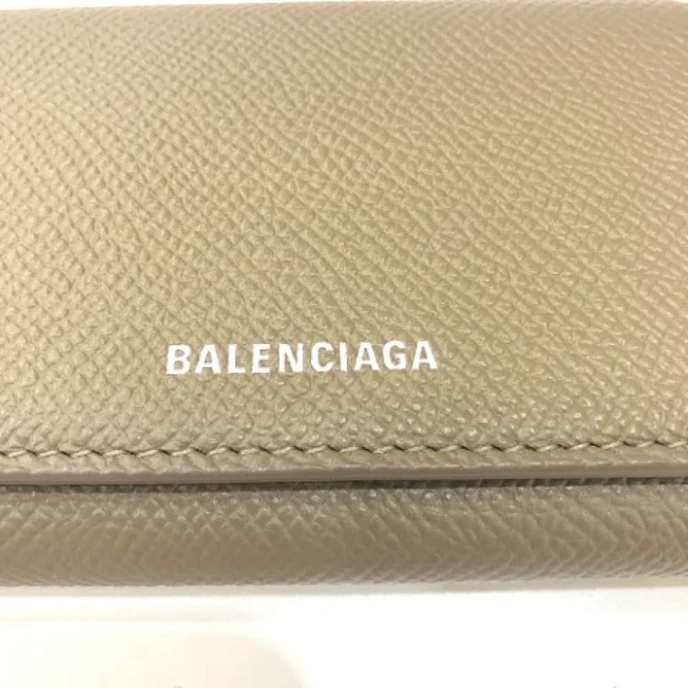 Balenciaga Vintage Pre-owned Leather wallets Brown Dames