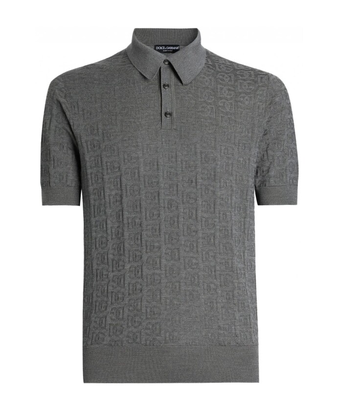 logo-knitted-polo-in-grey-silk