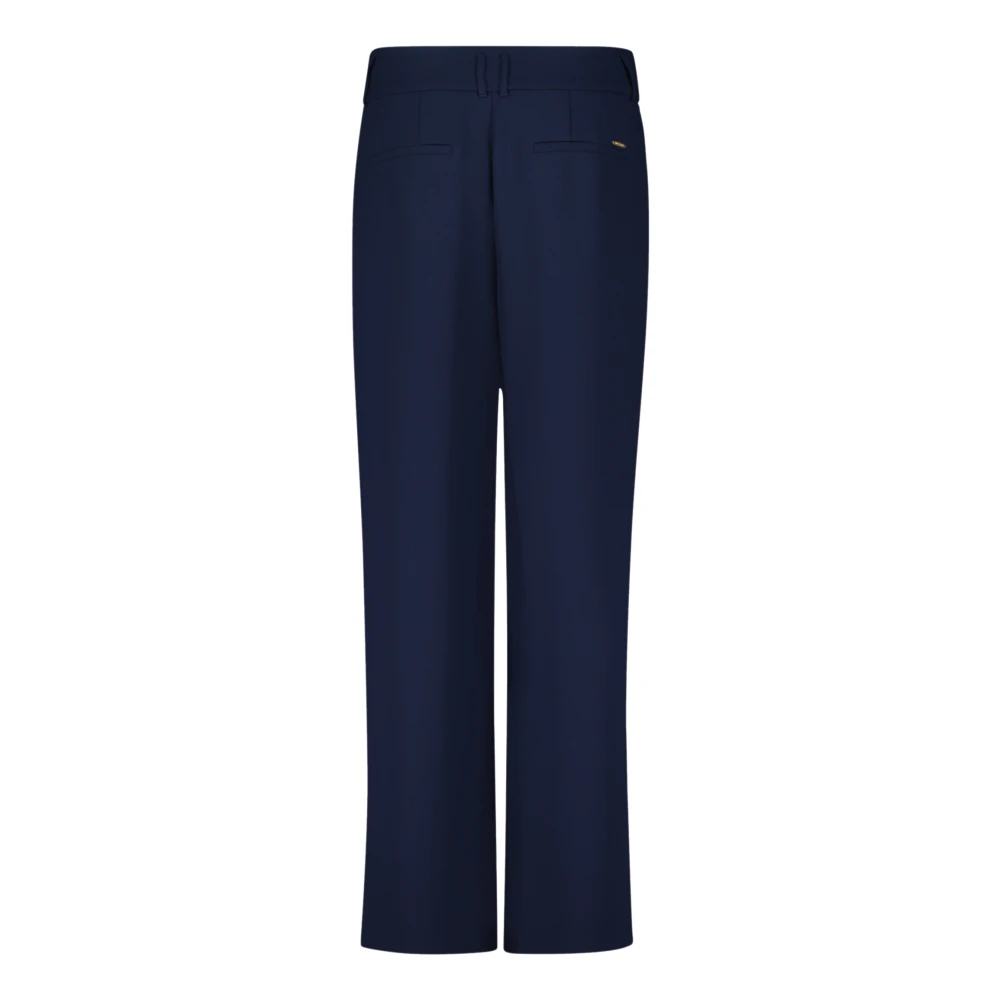 Betty & Co Broek met steekzakken Blue Dames