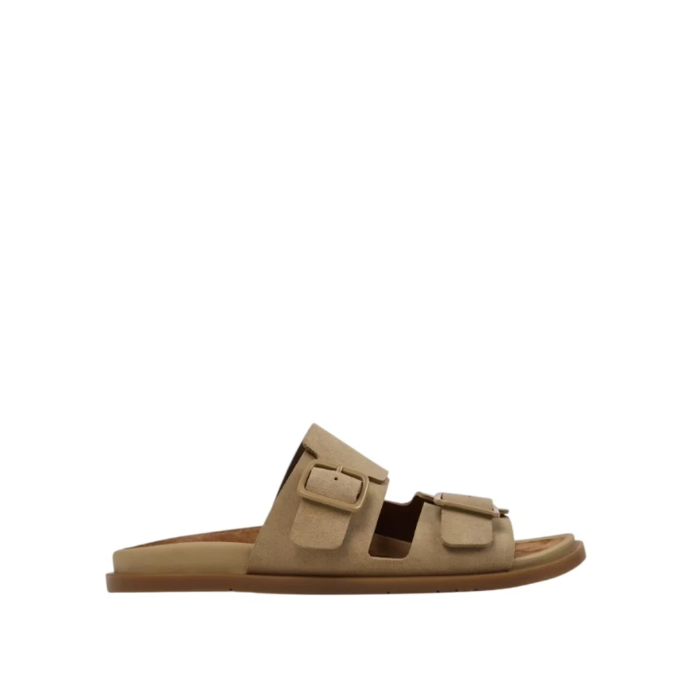 Camper Men's Beige Lluc Sandal - Sliders - 7 Uk - Shoes