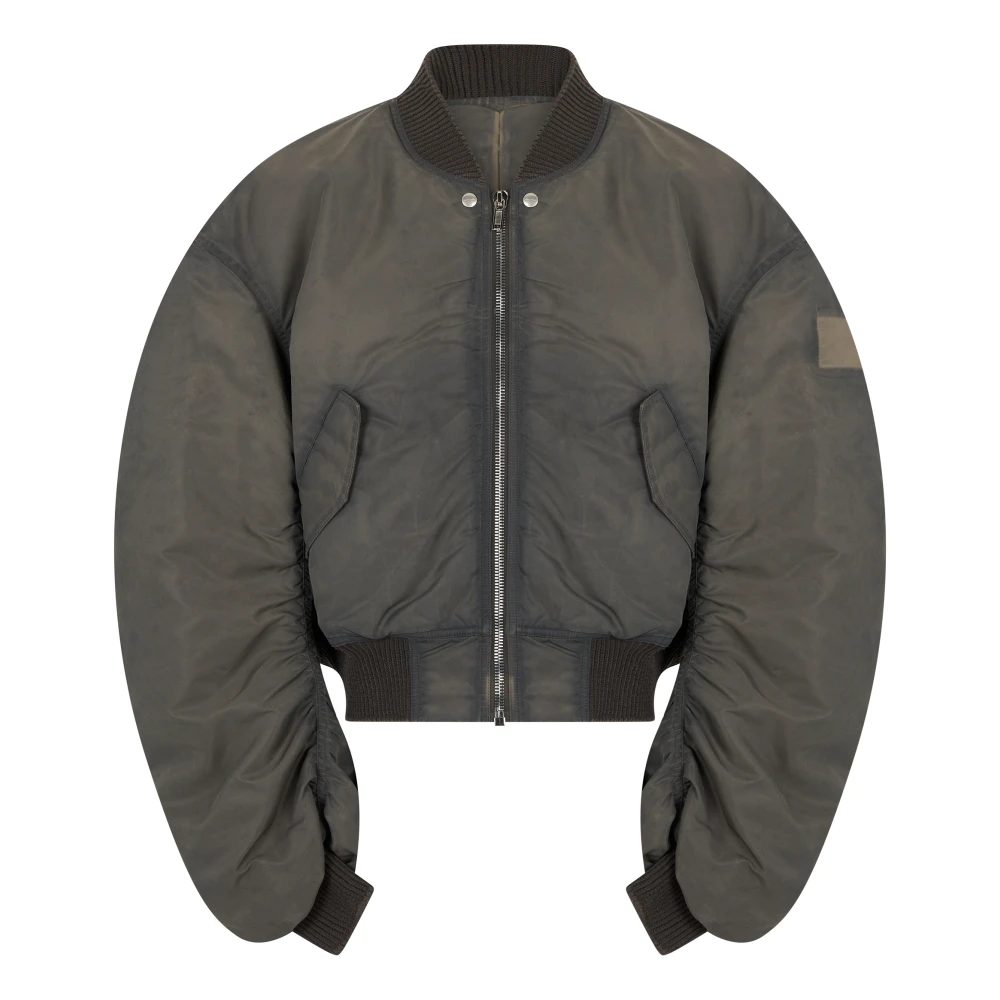 Rick Owens Uomo Nero - Secchia Flight Jacket - Jackets - L - Immagine 4
