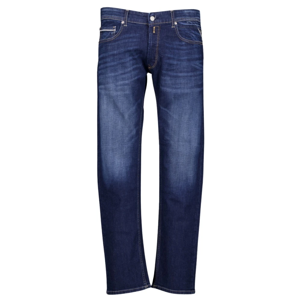 Replay Klassieke Straight Leg Jeans Blue Heren