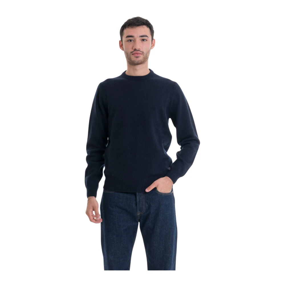 Herre Patch Pullover Sweater