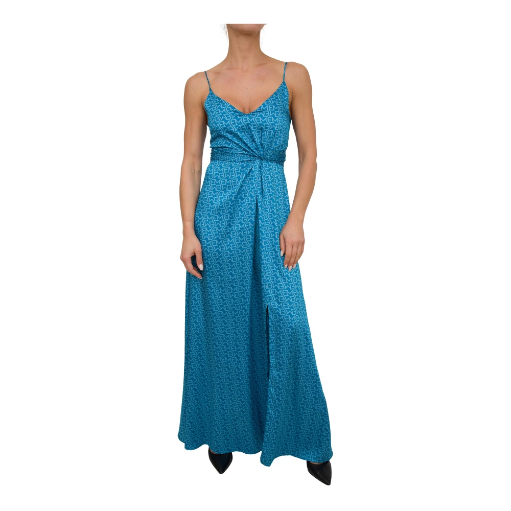 Marella Maxi Dresses Blue Dames