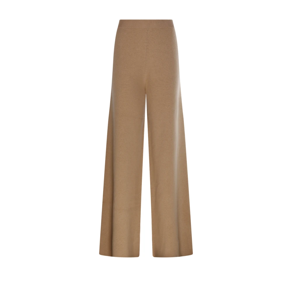 Max Mara , Wide Trousers, Female, Brown, S, Wide Trousers - Image 4