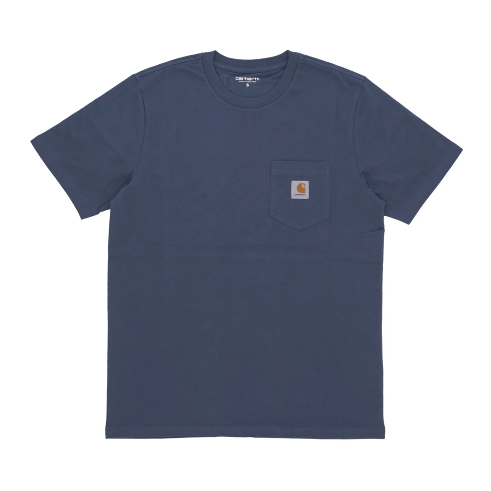 Carhartt WIP Zak Tee Korte Mouw Katoenen T-shirt Blue Heren