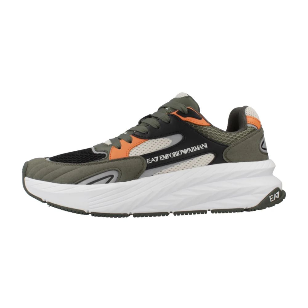 Emporio Armani Uomo Multicolor Scarpe, E, 41 1/2 Eu, New,