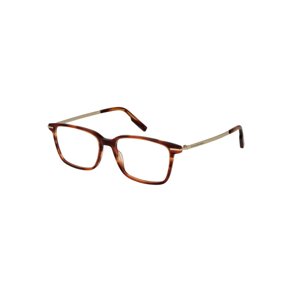 Zegna Men's Brown Glasses, One Size, Quality Classic Eyeglasses For Style