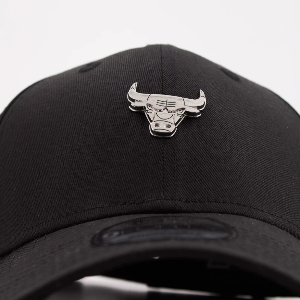 new era Chicago Bulls Zwarte Pet Black Heren