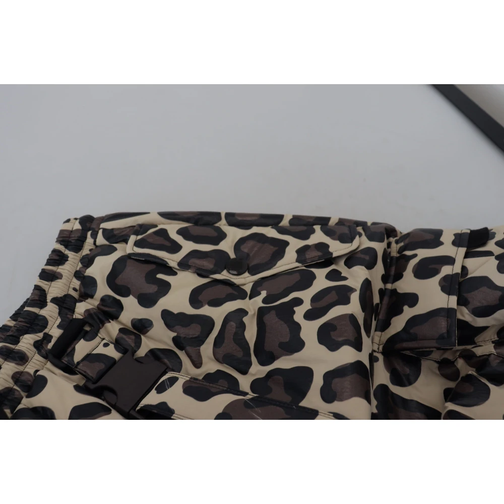 Dolce & Gabbana Luipaardprint Sneeuwbroek Multicolor Heren