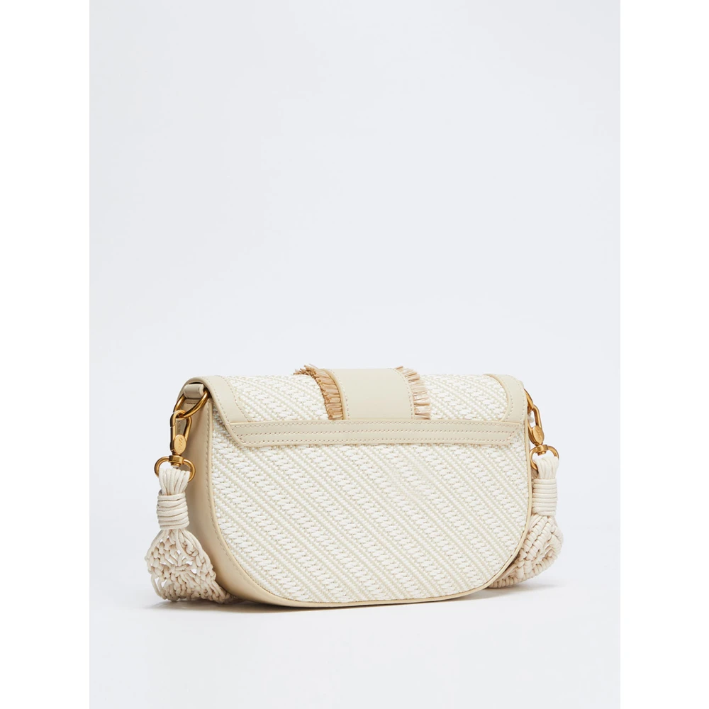 Liu Jo Ivoor Schoudertas Koffiemelk Beige Dames