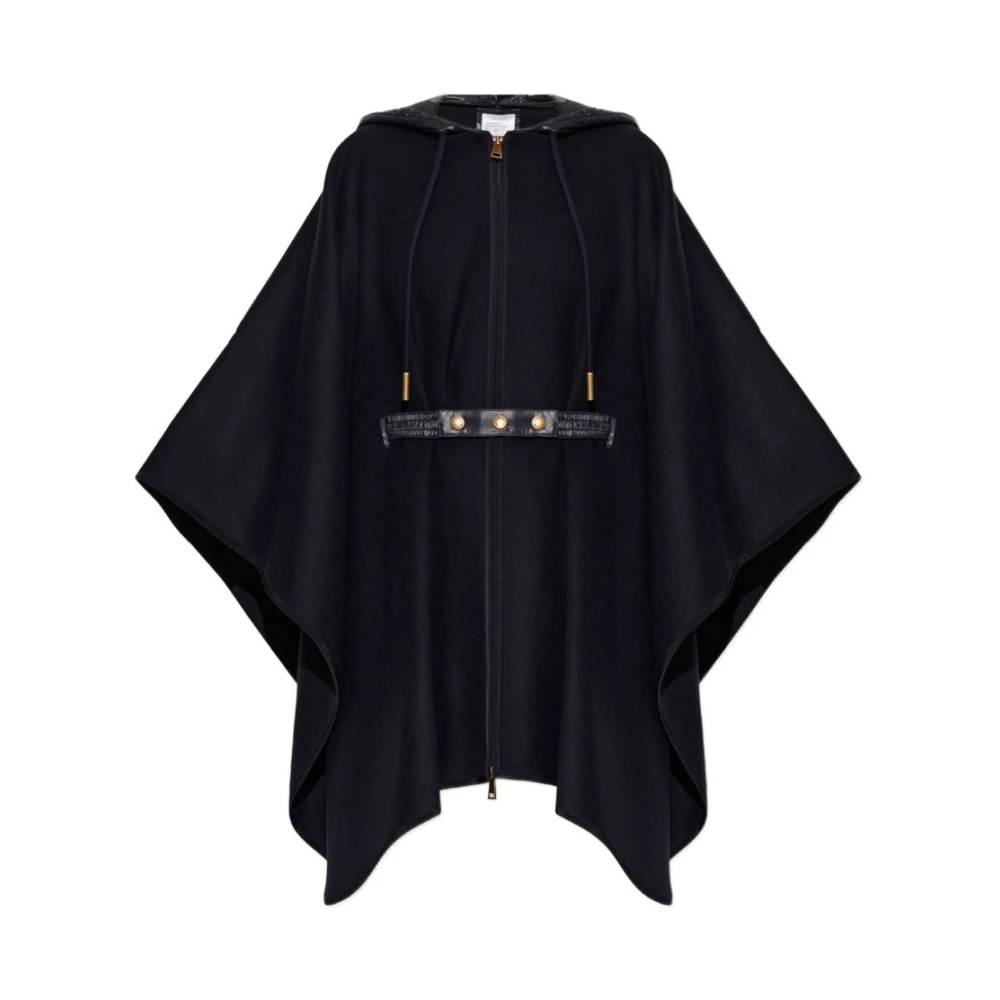 Moncler Wool Hooded Cape - Bild 2