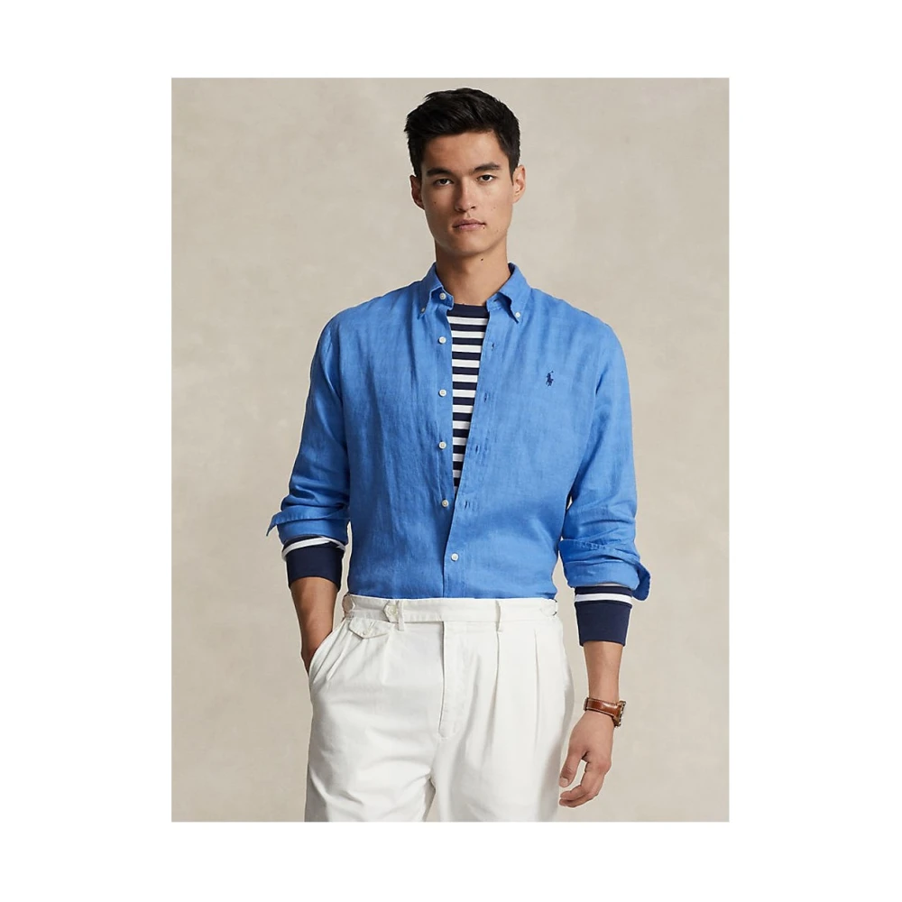 Ralph Lauren Stijlvolle Shirt voor Mannen Blue Heren