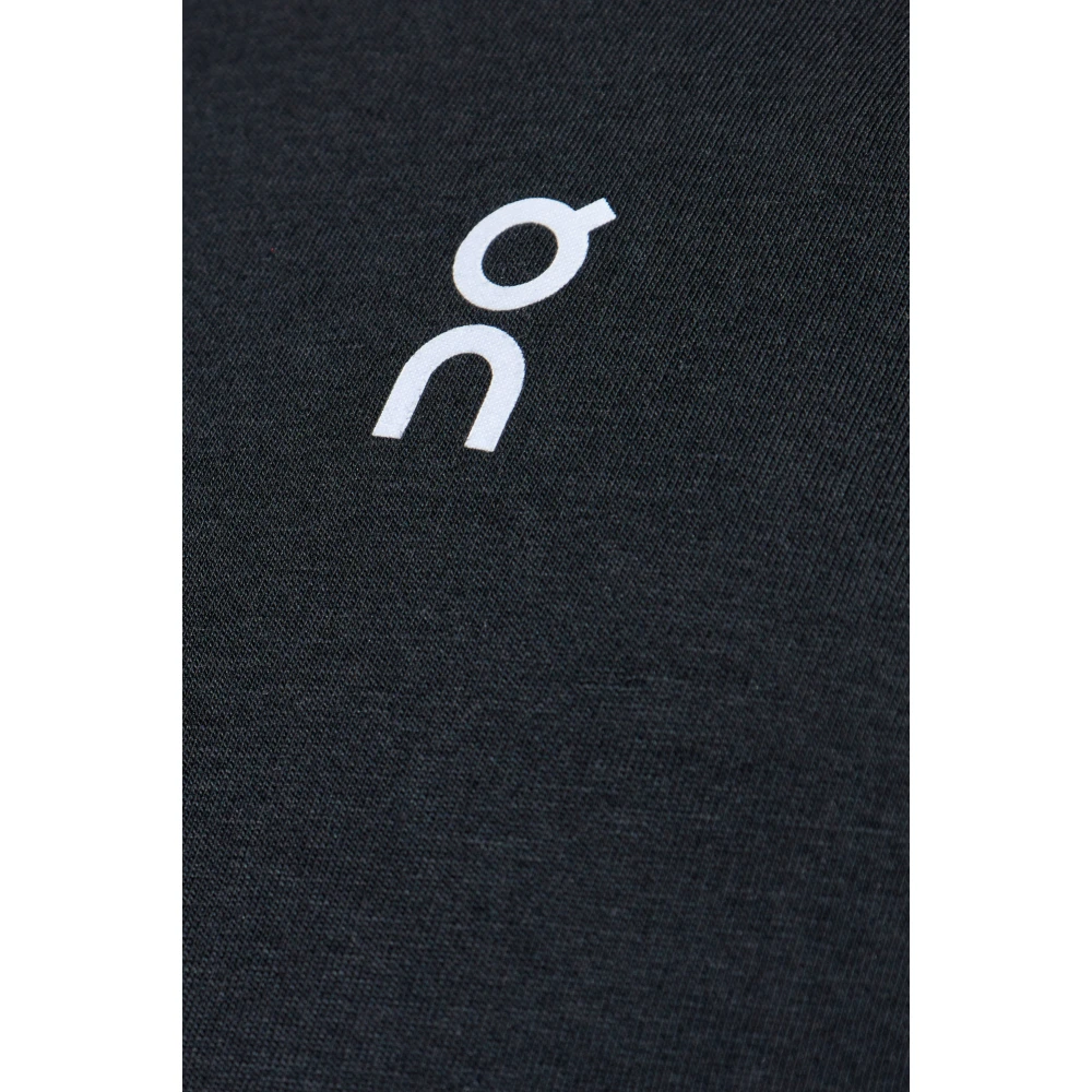 ON Running Trainings T-shirt met logo Black Heren