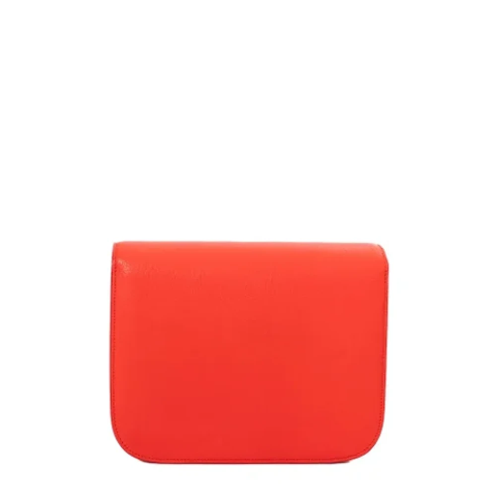 Celine Vintage Pre-owned Leather celine-bags Red Dames