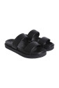 sandales-plates-noires-doubles