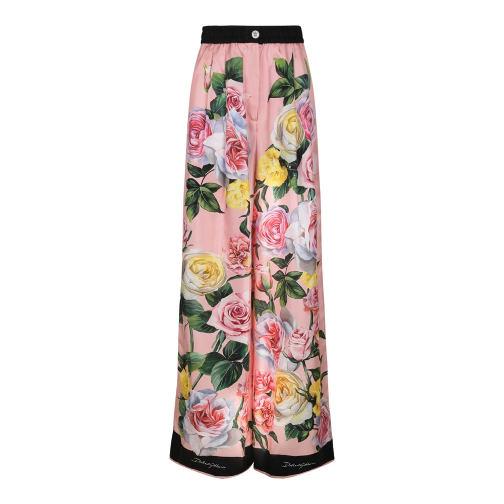 Dolce & Gabbana Damen Multicolor Hosen, Mehrfarbig, Xsgröße: