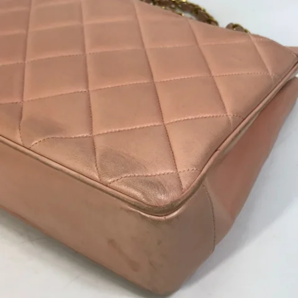 Chanel Vintage Pre-owned Fabric chanel-bags Pink Dames