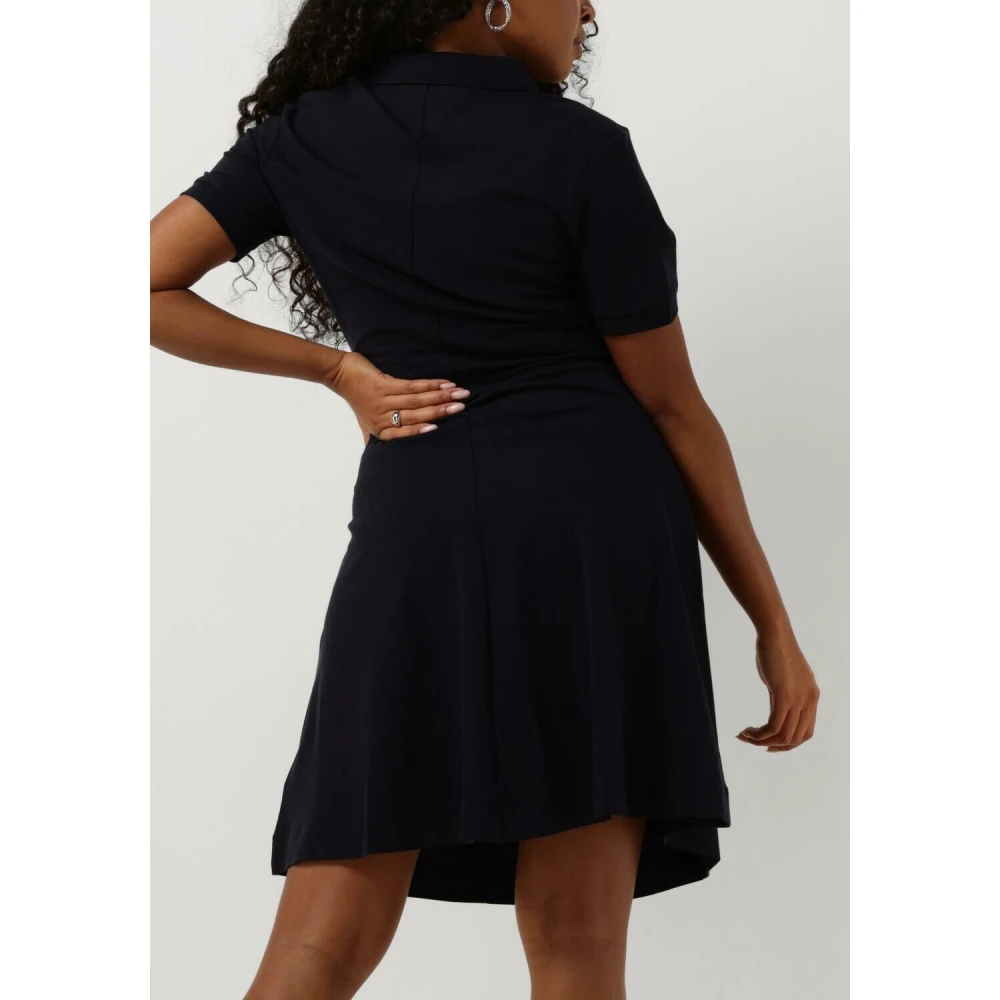 Tommy Hilfiger Gestreepte Polo Jurk voor een stijlvolle look Blue Dames