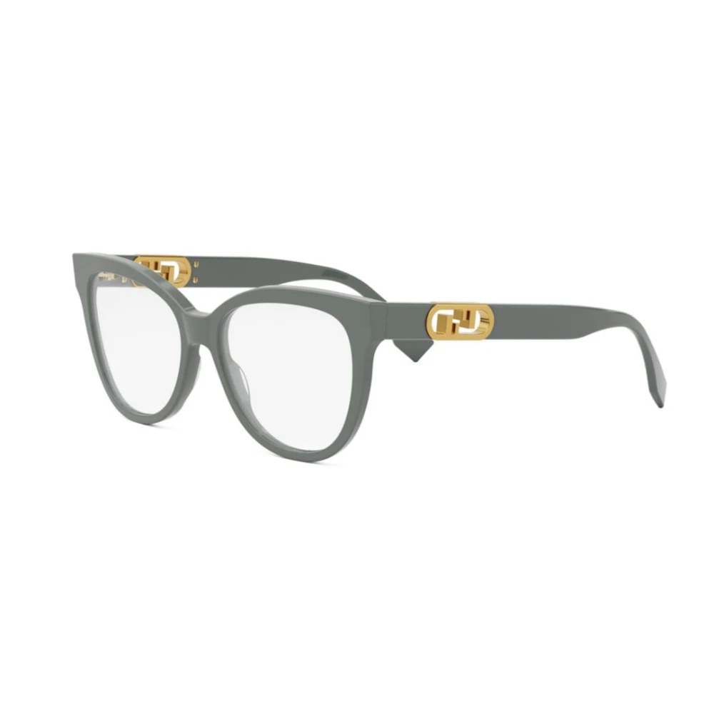 Fendi Stijlvolle grijze optische monturen voor vrouwen Gray Dames