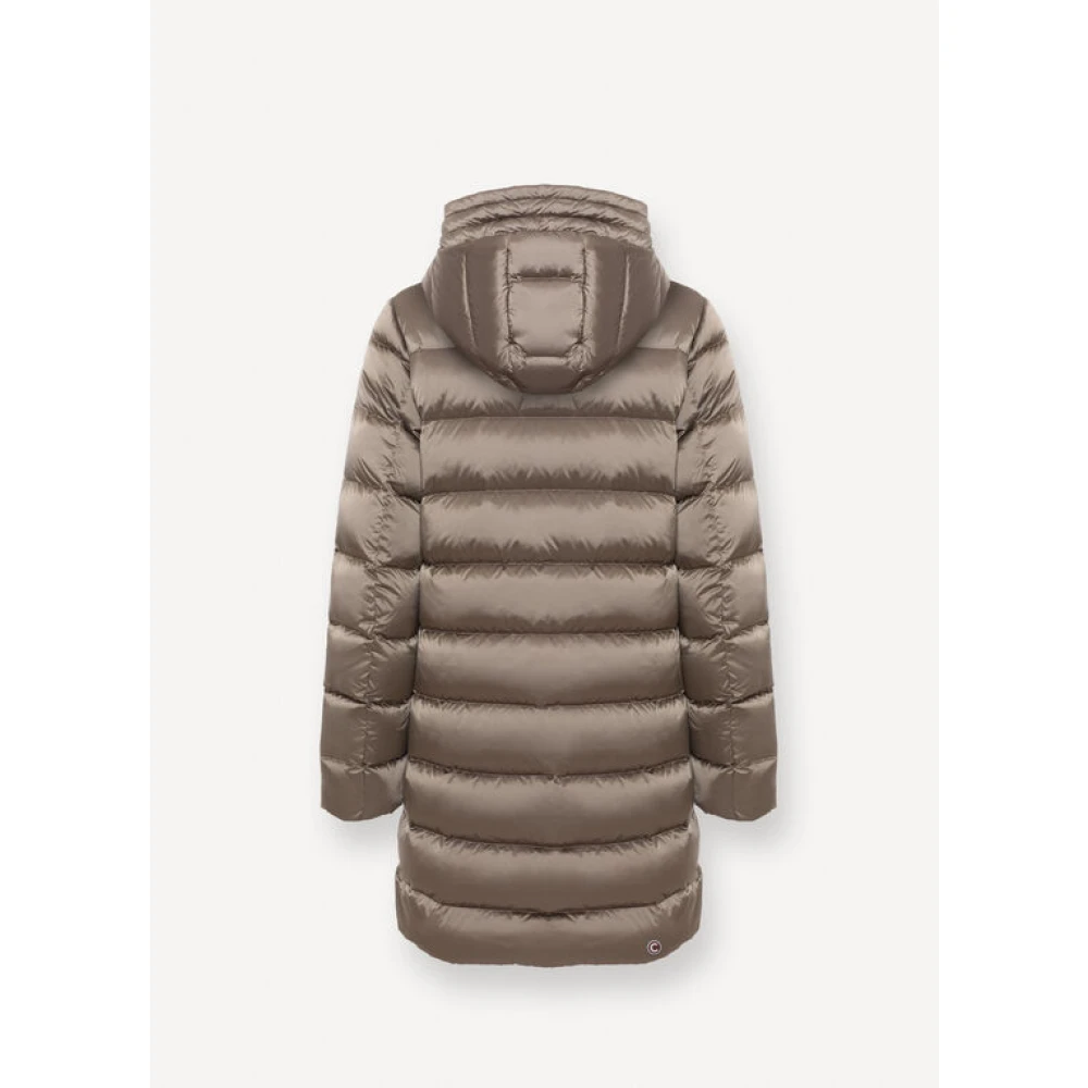 Colmar Reversibele Quilted Jas met Glinsterende Effect Brown Dames