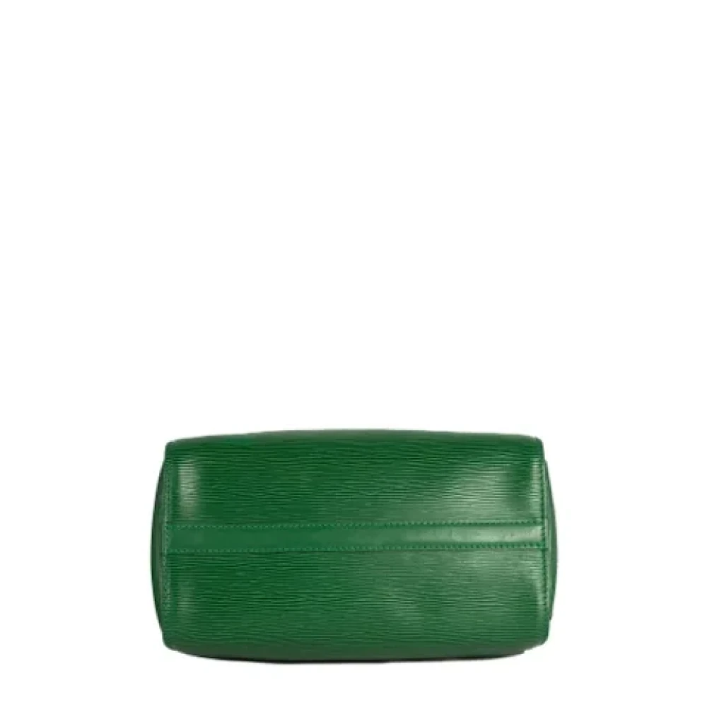 Louis Vuitton Vintage Pre-owned Leather handbags Green Dames