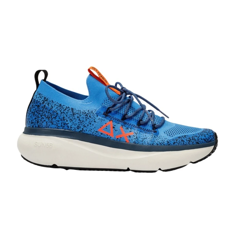 Sun68 Royal High Top Sneakers Heren Schoenen Blauw