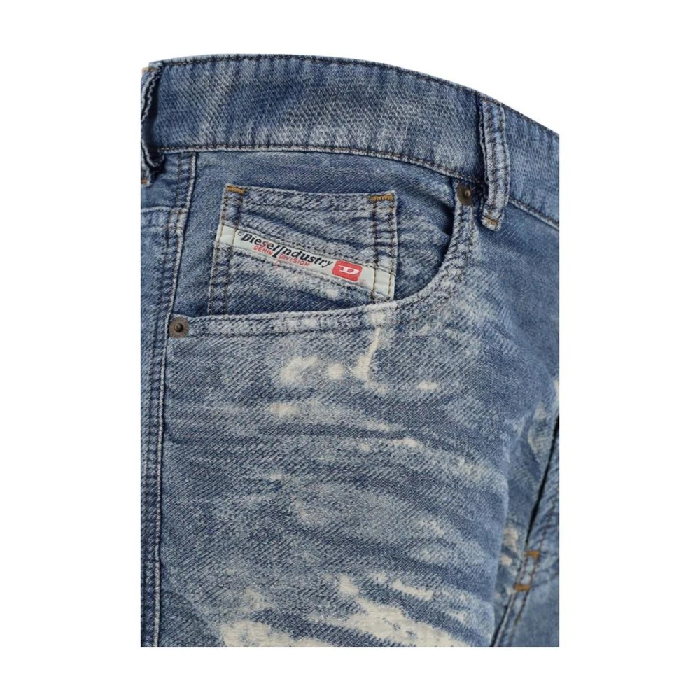 Diesel Vintage Regular Fit Katoenen Jeans Blue Dames