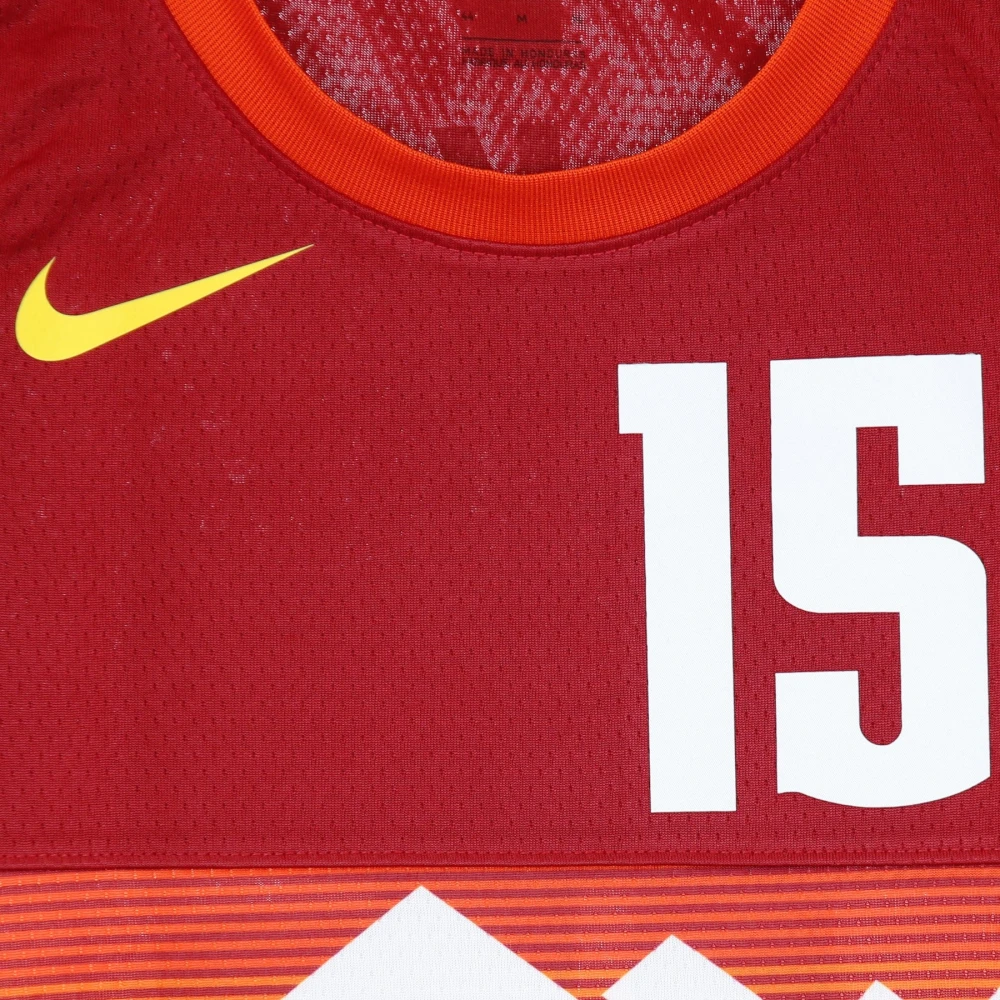 Nike Basketbal Tanktop City Edition 2020 Red Heren