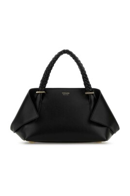 black-leather-medium-handbag
