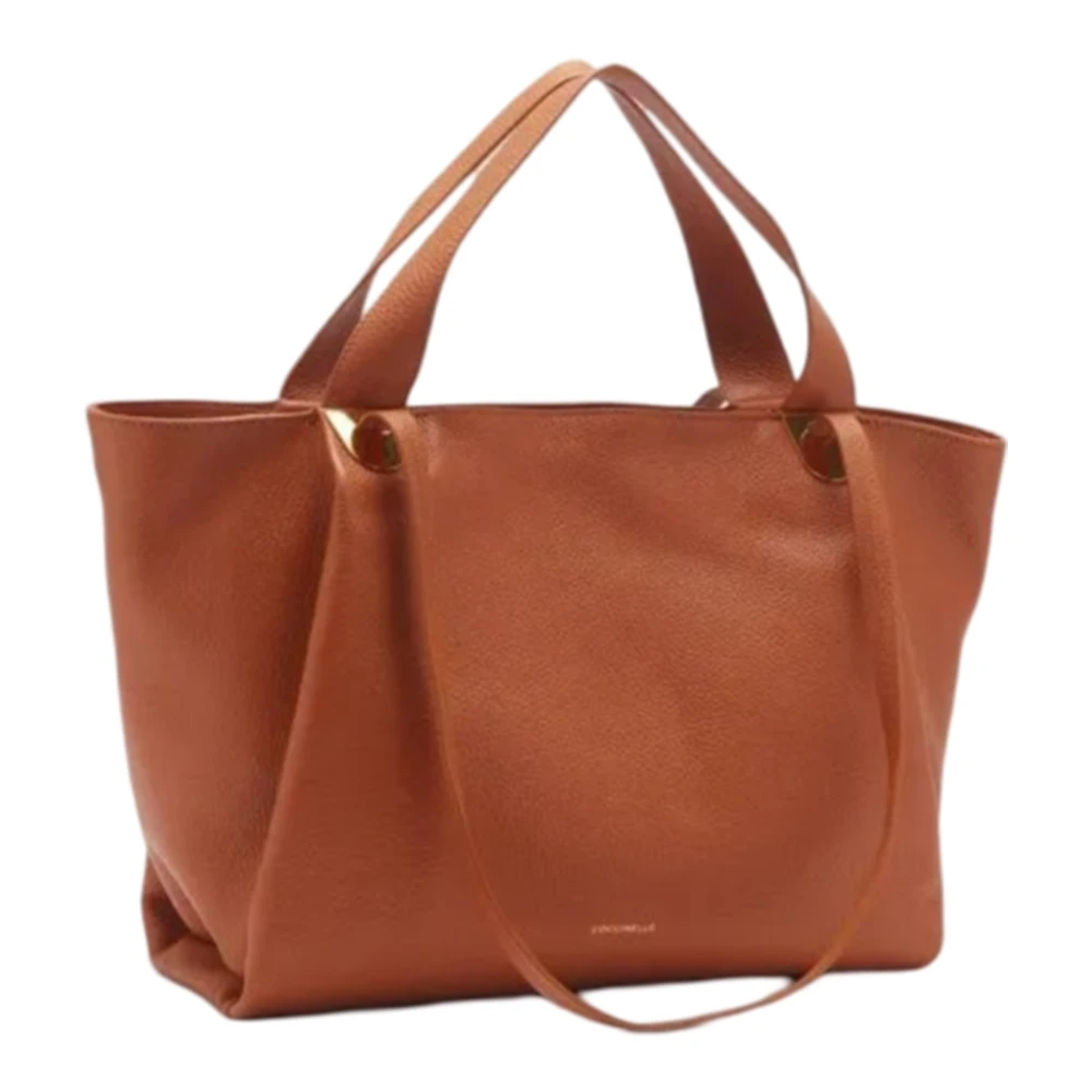 Coccinelle Leren handtas met ritssluiting Brown Dames