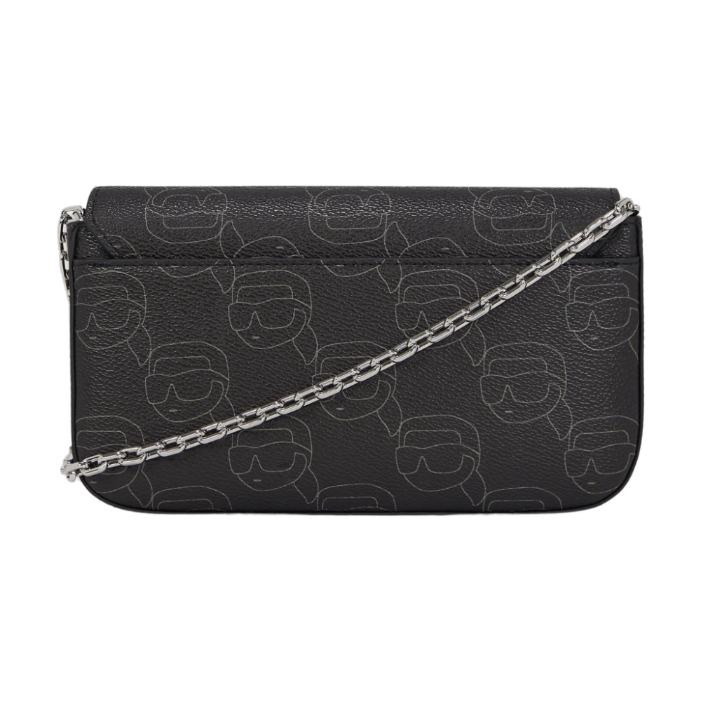 Karl Lagerfeld Tassen icoon mono cc etui woc a1w32045 nft aop Black Dames
