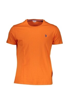 orange-mens-cotton-logo-t-shirt