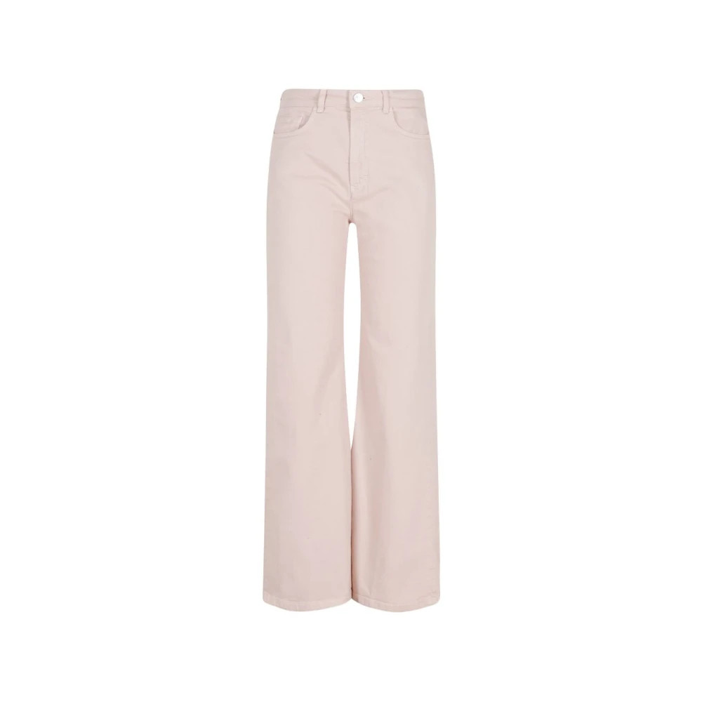 Seventy Pink Wide Trousers, Female, L, Wide Trousers