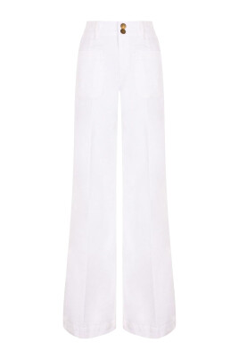 hog-midja-flare-jeans-vit