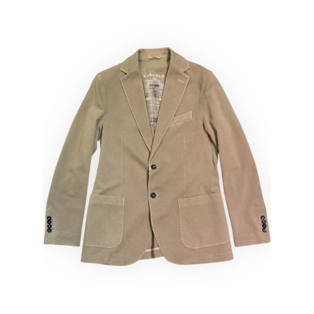 Circolo 1901 Oxford Jack voor Stijlvolle Outfits Beige Heren