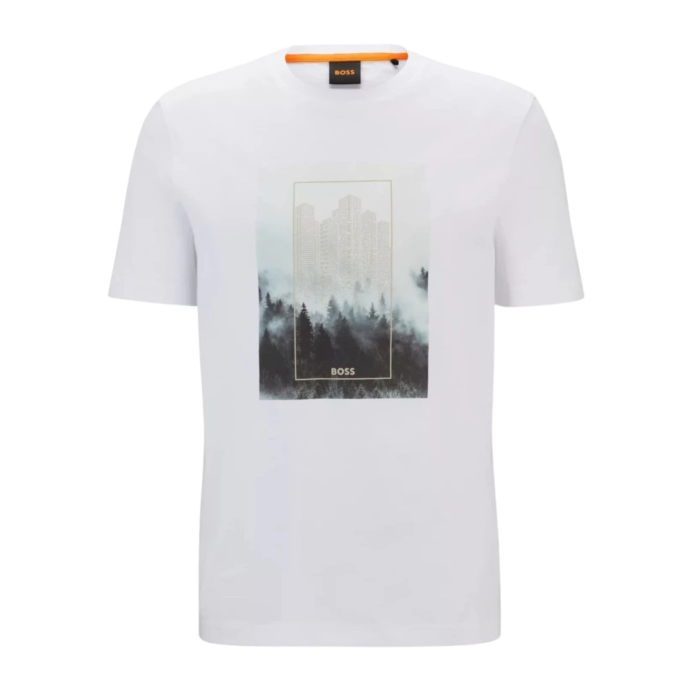 Hugo Boss Heren Bos T-shirt White Heren